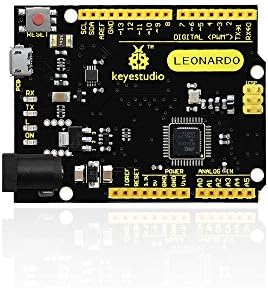 KEYESTUDIO Leonardo R3 Такса за разработка на Микроконтролера с Комплект USB-кабели за проекта Arduino