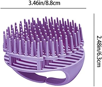 DBYLXMN Масажор за кожата на Главата, Четка за Шампоан, Скрубер за коса, Масажор за облекчаване на стреса, Четка за растежа