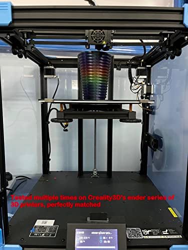 Конци за 3D-принтер Stronghero3D PLA 1,75 мм, Огледален Хром-Хамелеон, Боядисана Конец, Лъскава Розова нишка, точност