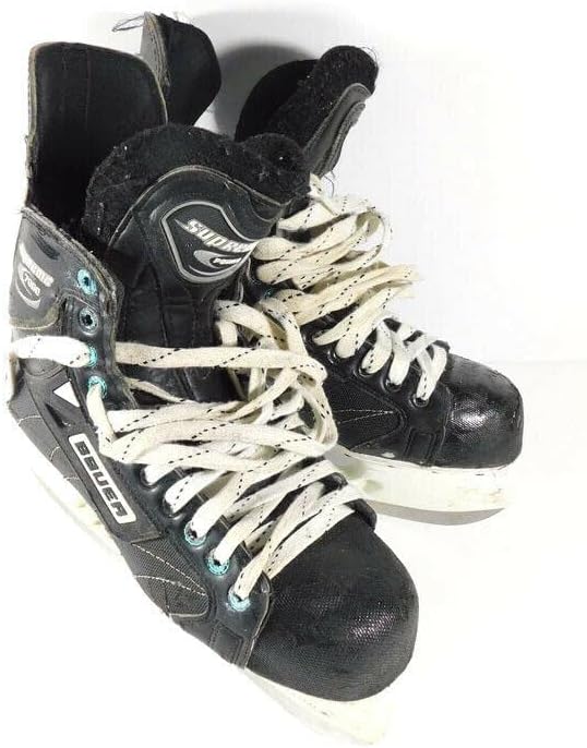 2002 Никлас Уоллин 7 Каролина Харрикейнз Играта-Използваните кънки Bauer 7000 - Използваните кънки НХЛ