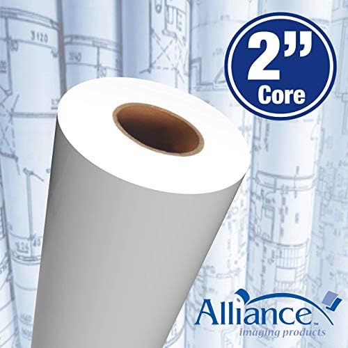 Ролки с голям хартия Alliance CAD Bond (20 лири | 4 ролка, сърцевина от 36 инча x 150 фута | 2 инча)